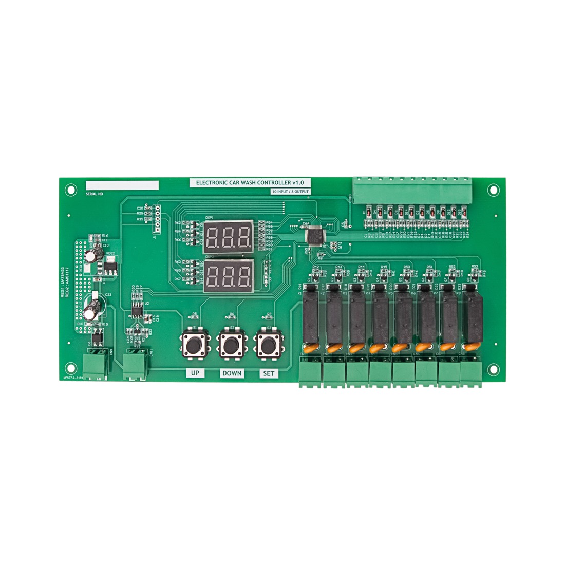 10 Giriş 8 Çıkış PCB Tipi Oransal Zaman Rölesi
