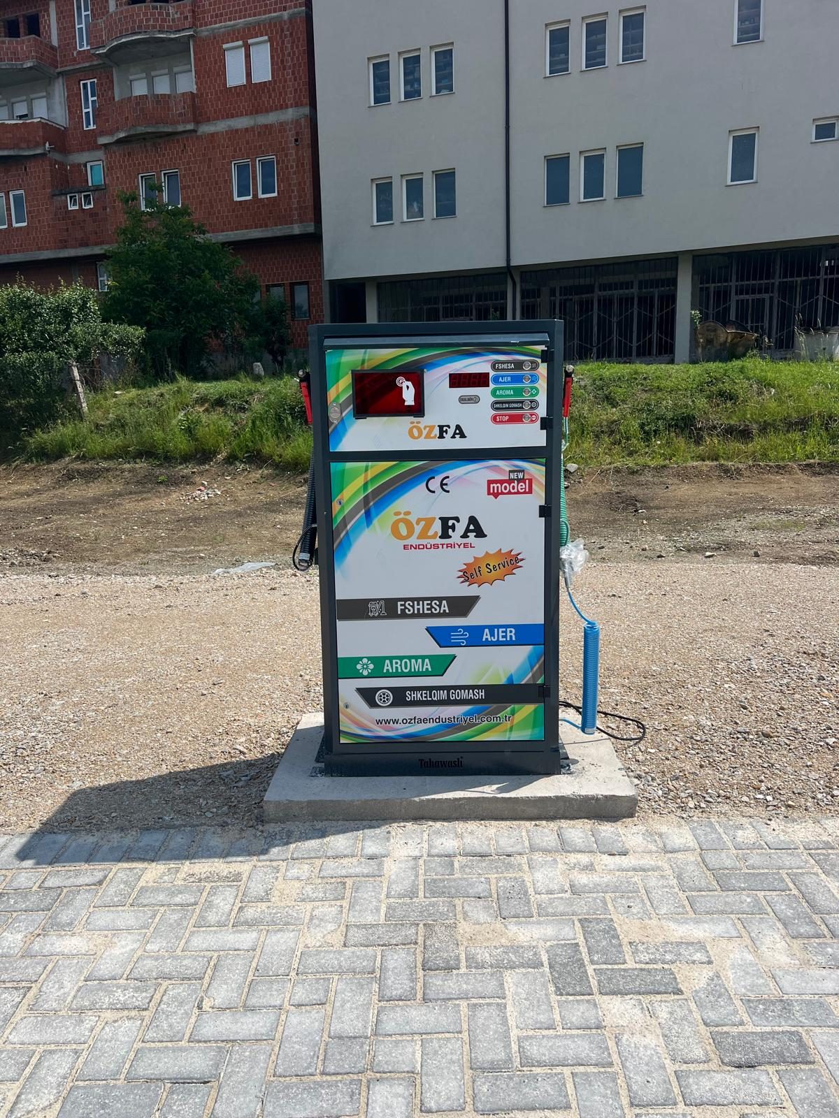 ÖZFA self-servis araç yıkama istasyonu — referans görseli 17
