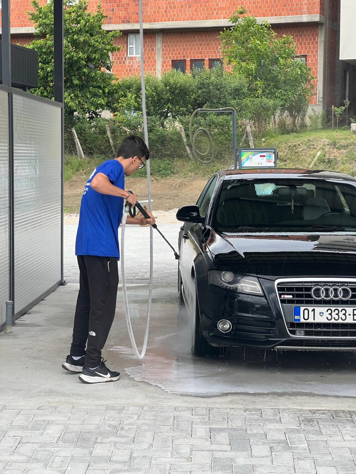 ÖZFA self-servis araç yıkama istasyonu — referans görseli 20
