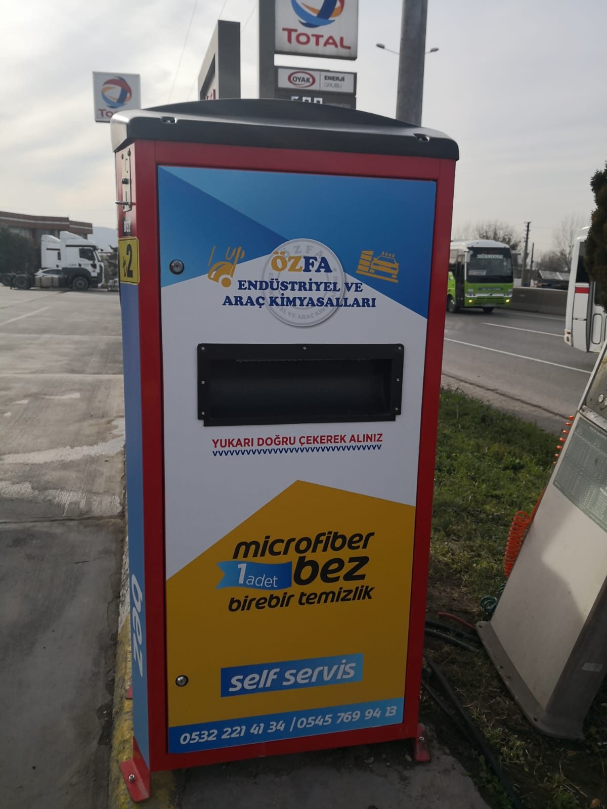 ÖZFA self-servis araç yıkama istasyonu — referans görseli 95