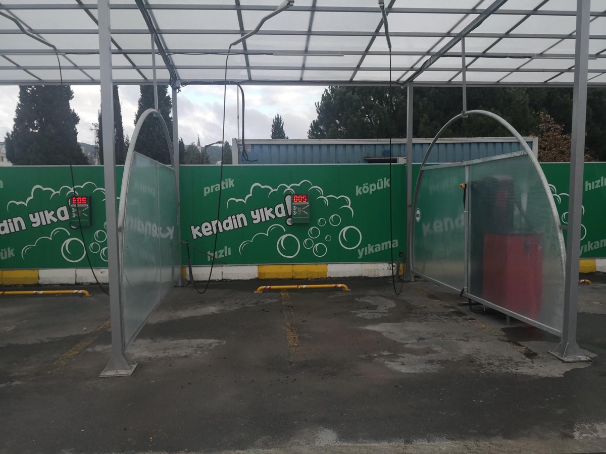 Self-Servis Yıkama İstasyonu Kurulumu — Gebze / Kocaeli